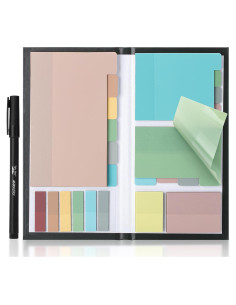 Juego de Notas Adhesivas Transparentes Mr. Pen 410 Piezas Morandi