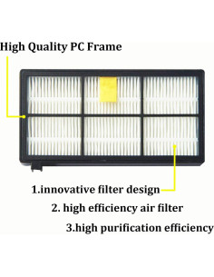 Filtro HEPA Garbage Fighter para iRobot Roomba 800 900 - 10 Piezas 2
