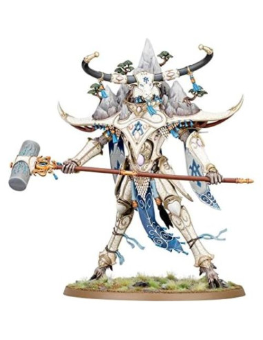 Miniatura Warhammer Age of Sigmar Avalenor Rey de la Piedra