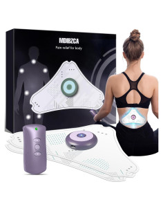 Unidad TENS Inalámbrica MDIBZCA para Alivio del Dolor - 2 Almohadillas