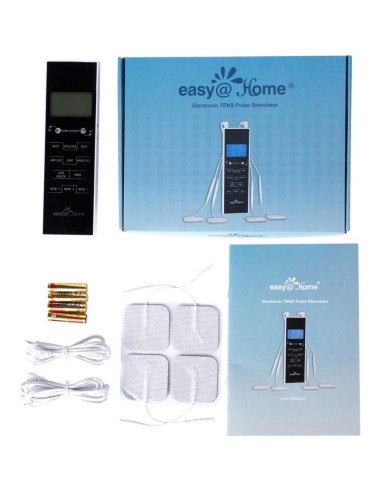 Easy@Home Estimulador Muscular TENS EHE010 con Pantalla LCD