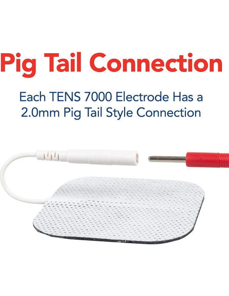 Almohadillas Electrodos TENS 7000 - Paquete de 96 Unidades