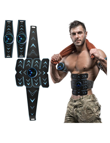 Cinturón de Fitness Erysin Estimulador Muscular 0.39 kg