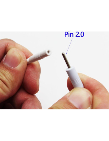 Correas de Muñeca Estimulantes Ajustables 4pcs Azul + Cables Blancos