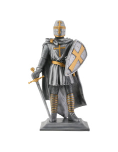Estatua Caballero Templario Medieval YTC Summit 23cm