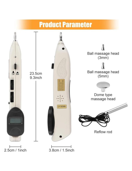 Bolígrafo de Acupuntura Electrónico Tirisia - Alivio del Dolor
