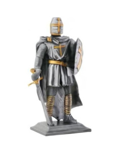 Estatua Caballero Templario Medieval YTC Summit 23cm 2
