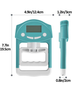 Dinamómetro de Agarre KYTO 220 Lbs Ajustable con Pantalla LCD 2