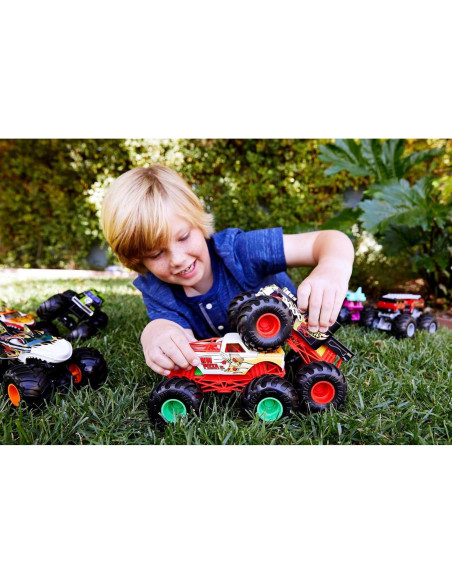 Camión de Demolición Hot Wheels Monster Truck 1:24 para Niños