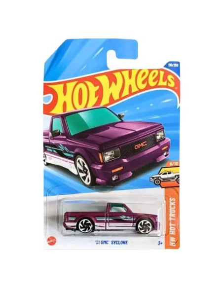 Hot Wheels GMC Syclone 1991 Diecast 1:64 Púrpura