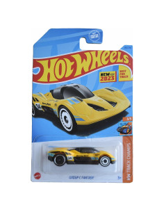 Hot Wheels Coche Fantasía Grupo C 1:64 Mattel Amarillo