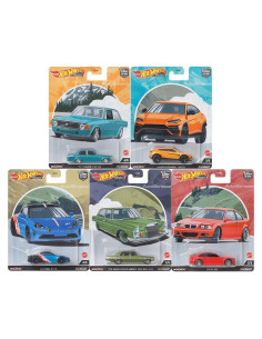 Conjunto Hot Wheels Car Culture 2022 AutoStrasse 5 Diecast