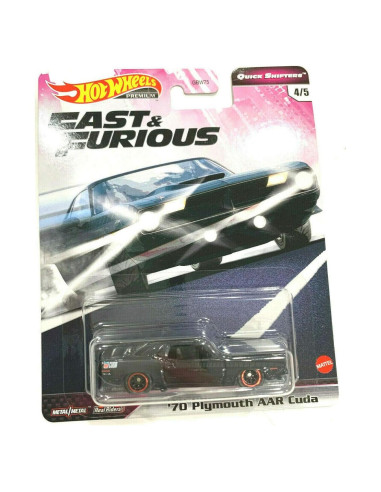 DieCast Hot Wheels 2020 Premium '70 Plymouth AAR Cuda