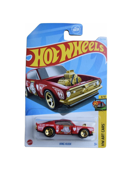 Hot Wheels Rey Kuda 1:64 Mattel - Metal y Plástico
