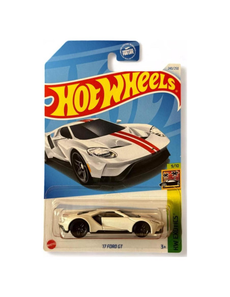 Hot Wheels Ford GT 2017 a escala 1:64 Mattel
