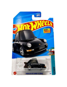 Hot Wheels Porsche 911 Turbo 3.6 Tooned Negro 1:64