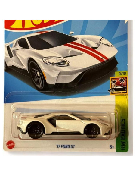 Hot Wheels Ford GT 2017 a escala 1:64 Mattel