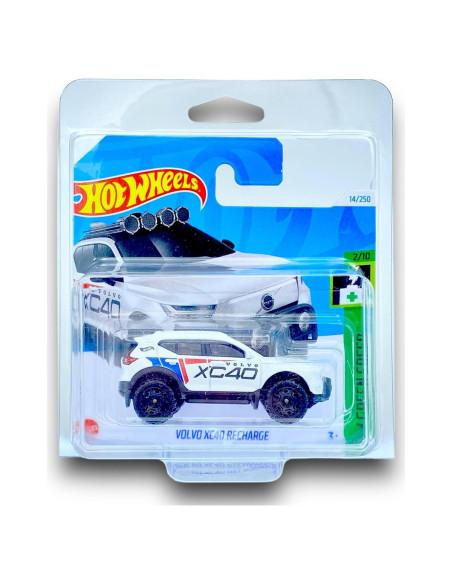 Hot Wheels Volvo XC40 Recharge 1:64 SUV Blanco Mattel