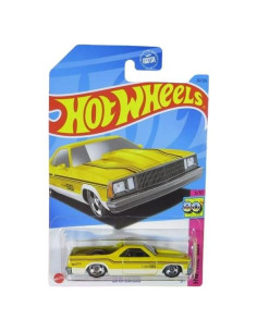 Hot Wheels El Camino 1980 Amarillo 1:64 Colección 80s