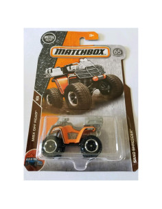 Matchbox ATV Off Road Sand Shredder Naranja 1:64