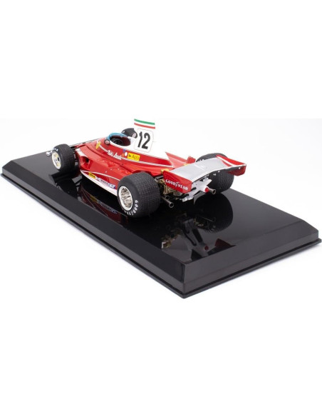 Coche de Fórmula 1 1/24 OPO 10 Ferrari 312T Niki Lauda 1975 Coche de Fórmula 1 1/24 OPO 10 Ferrari 312T Niki Lauda 1975