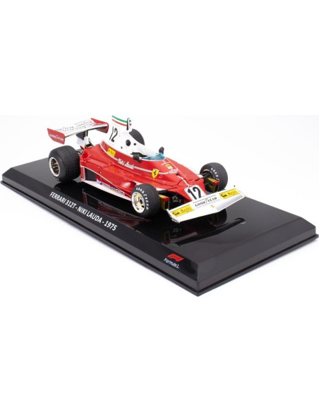 Coche de Fórmula 1 1/24 OPO 10 Ferrari 312T Niki Lauda 1975 Coche de Fórmula 1 1/24 OPO 10 Ferrari 312T Niki Lauda 1975