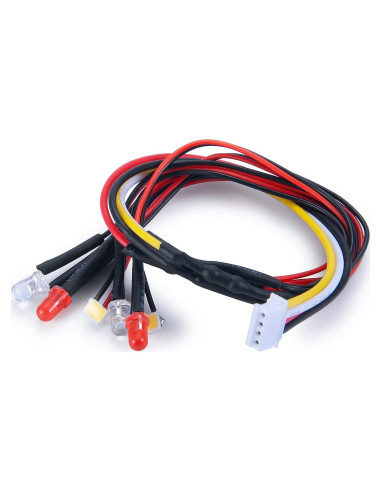 Juego de Luces LED Frontal y Trasera Zolikar para Kyosho Mini Z 4x4