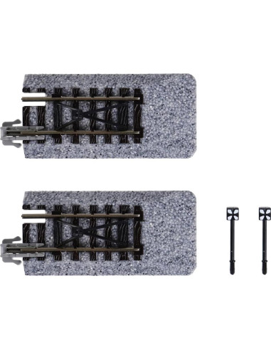 KATO Car Stop Track C 2 Pack 20-048 Suministros Ferrocarril