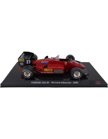 Coche de metal 1/24 OPO 10 Fórmula 1 Ferrari 1985 Coche de metal 1/24 OPO 10 Fórmula 1 Ferrari 1985