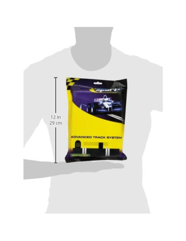 Curva Scalextric C8280 Bordes Internos 22.5 Marrón