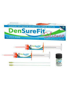 Kit de Reforzamiento de Dentadura Inferior DenSureFit - Silicona Suave