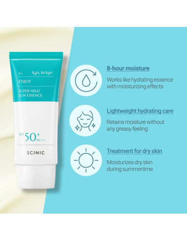 Esencia Solar Hidratante SCINIC SPF50+ PA++++ 50ml