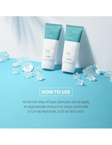 Esencia Solar Hidratante SCINIC SPF50+ PA++++ 50ml