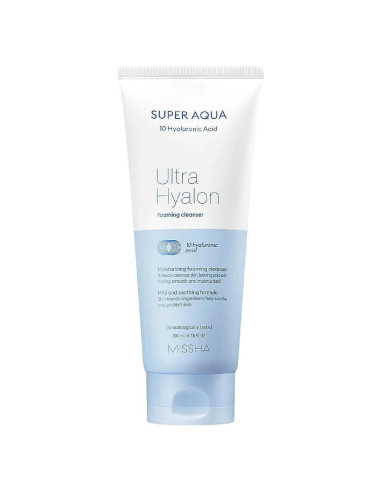 Espuma Limpiadora Facial Hidratante MISSHA Super Aqua 199g