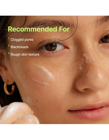 Limpiador en Polvo By Wishtrend Té Verde 110 g Exfoliante