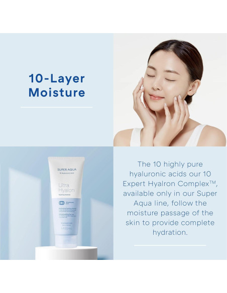 Espuma Limpiadora Facial Hidratante MISSHA Super Aqua 199g
