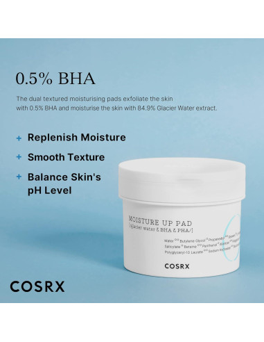 COSRX Pads de Toner Propolis 70 Hojas, Exfoliante BHA Suave