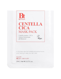 Máscaras Faciales Benton Centella - 10 Hojas Hidratantes