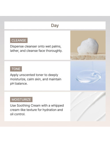 Kit de Cuidado de Piel Coreano DearKlairs 4 Piezas