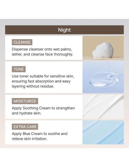 Kit de Cuidado de Piel Coreano DearKlairs 4 Piezas