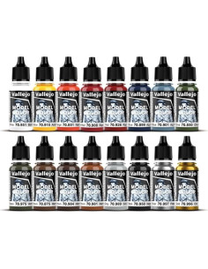 Set de Pinturas Acrílicas Vallejo Folkestone 16 x 18 ml 2