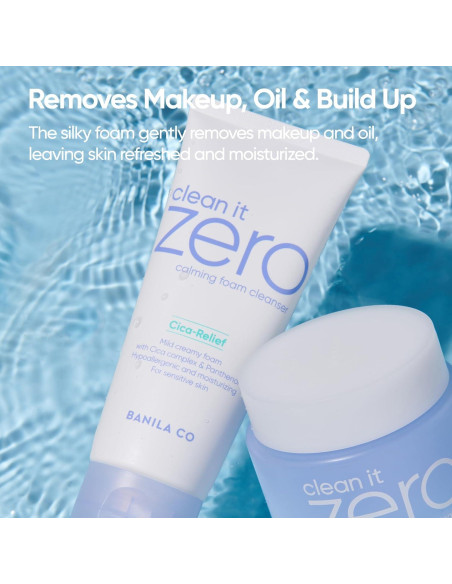 Limpiador Doble BANILA CO: Bálsamo 100ml + Espumoso 150ml