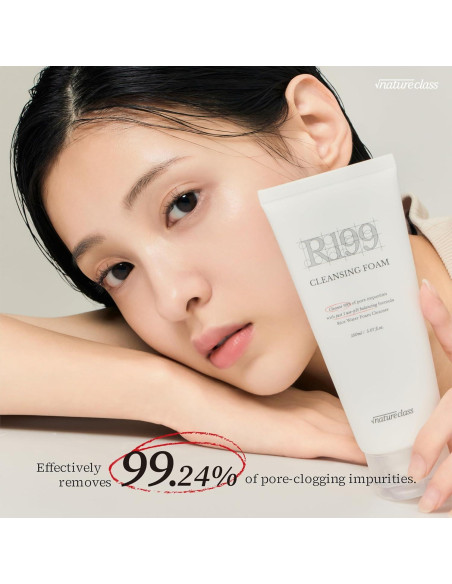 Espuma Limpiadora Suave NATURECLASS R199 150ml - Hidratante y Exfoliante