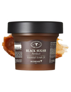Exfoliante Facial SKINFOOD Azúcar Negro 210g Hidratante