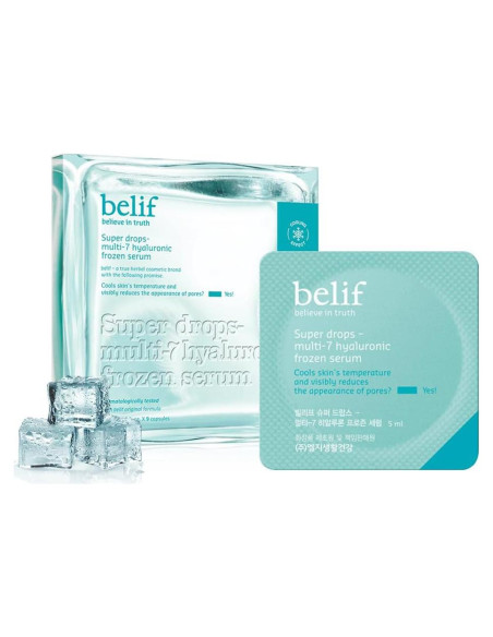 Serum Hidratante Belif Super Drops 5ml x 9EA - Ácido Hialurónico Serum Hidratante Belif Super Drops 5ml x 9EA - Ácido Hialurónico