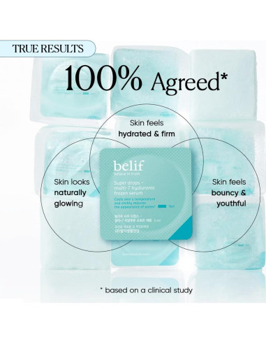 Serum Hidratante Belif Super Drops 5ml x 9EA - Ácido Hialurónico