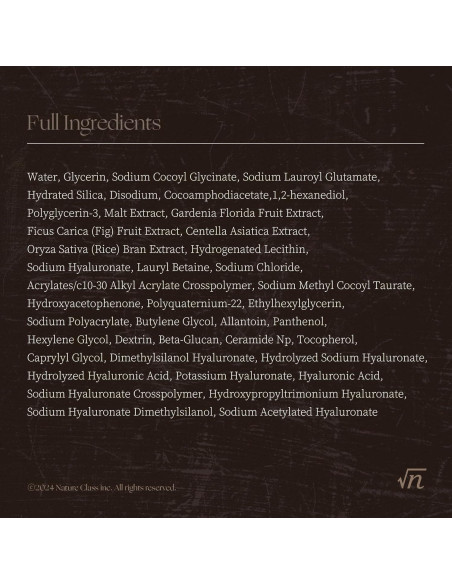 Espuma Limpiadora Suave NATURECLASS R199 150ml - Hidratante y Exfoliante