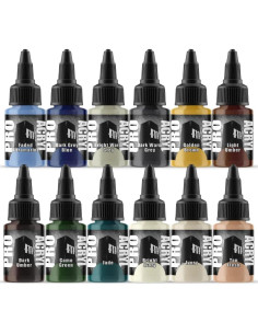 Pinturas Acrílicas Pro Acryl Monument Hobbies 17.85 Oz Mate 2