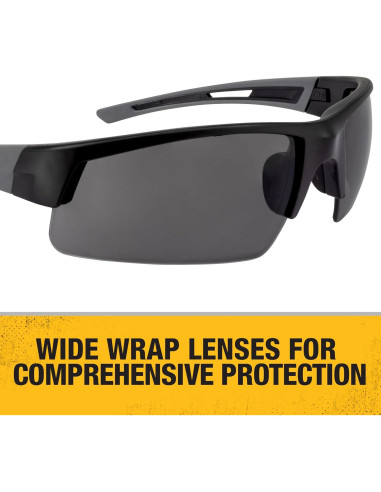 Gafas de Seguridad DEWALT DPG100-2D - Lente Ahumado - ANSI Z87.1+