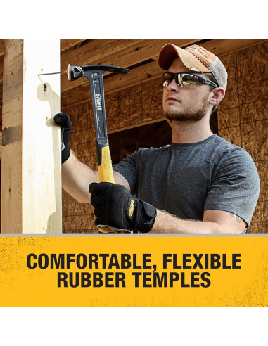 Gafas de Seguridad DEWALT DPG100-2D - Lente Ahumado - ANSI Z87.1+